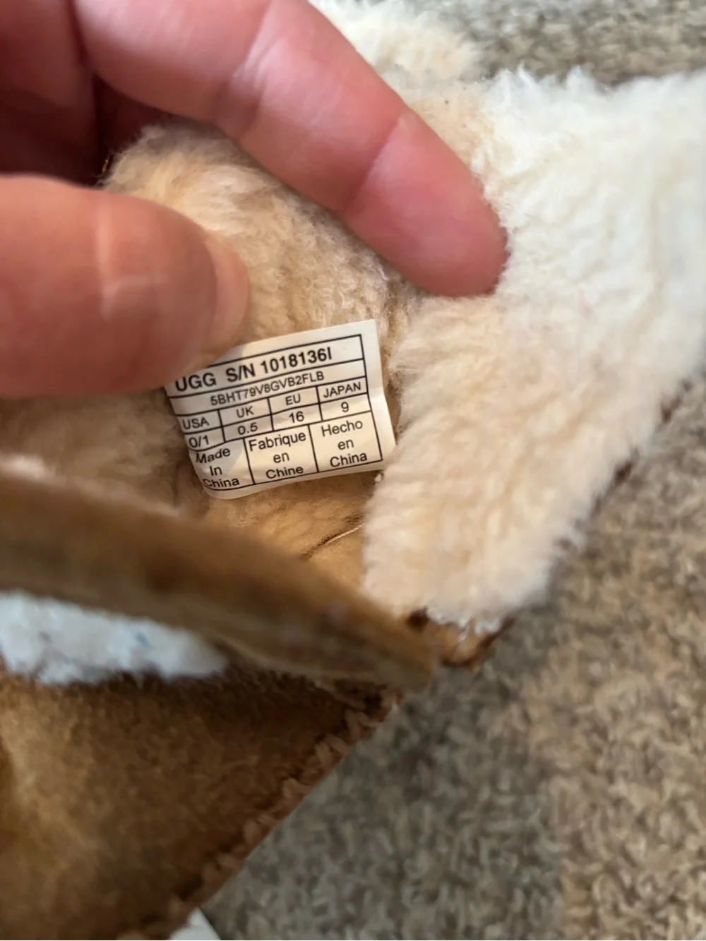 Baby ugg slippers